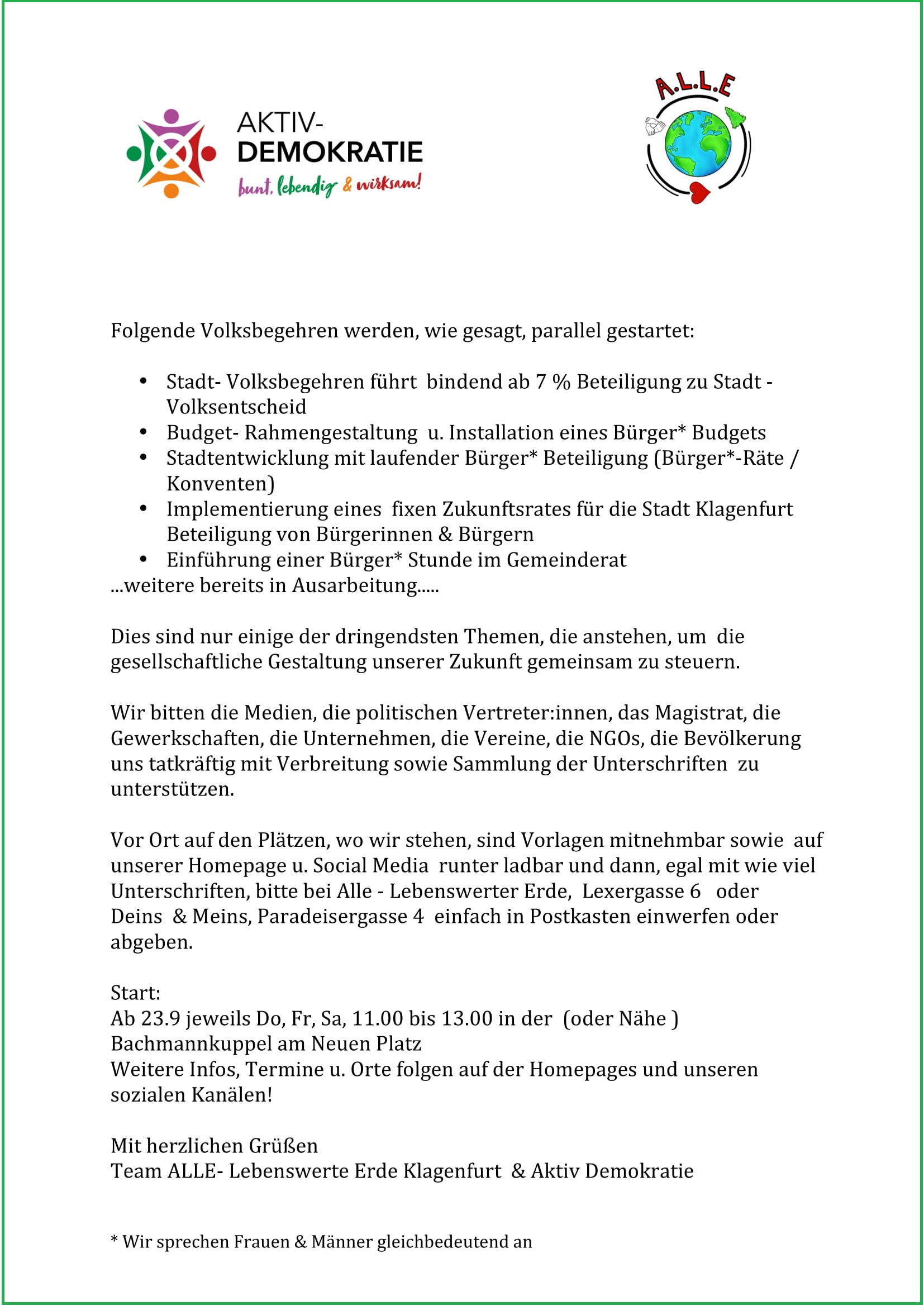 BuergerInnen